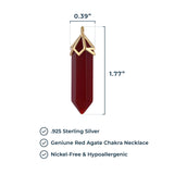 MORGAN & PAIGE Bronze 18K Gold, 14k Rose Gold or Rhodium Plated Hexagonal Crystal Pendant Necklace - Gold Necklace Healing Chakra Necklace for Women, Lab Created or Genuine Gemstones Gift 32"