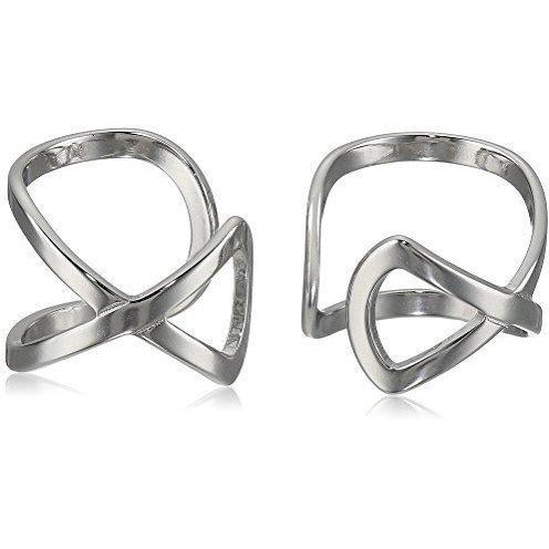 Sterling Silver Open Infinity Ear Cuffs