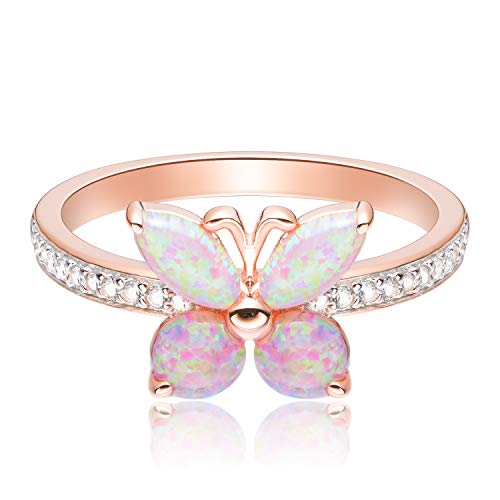 Papillon Pink Opal RIng