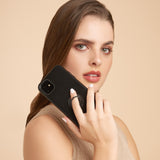 AfterDark iPhone Case with removable Carry Strap and Pouch - Black / White / Red