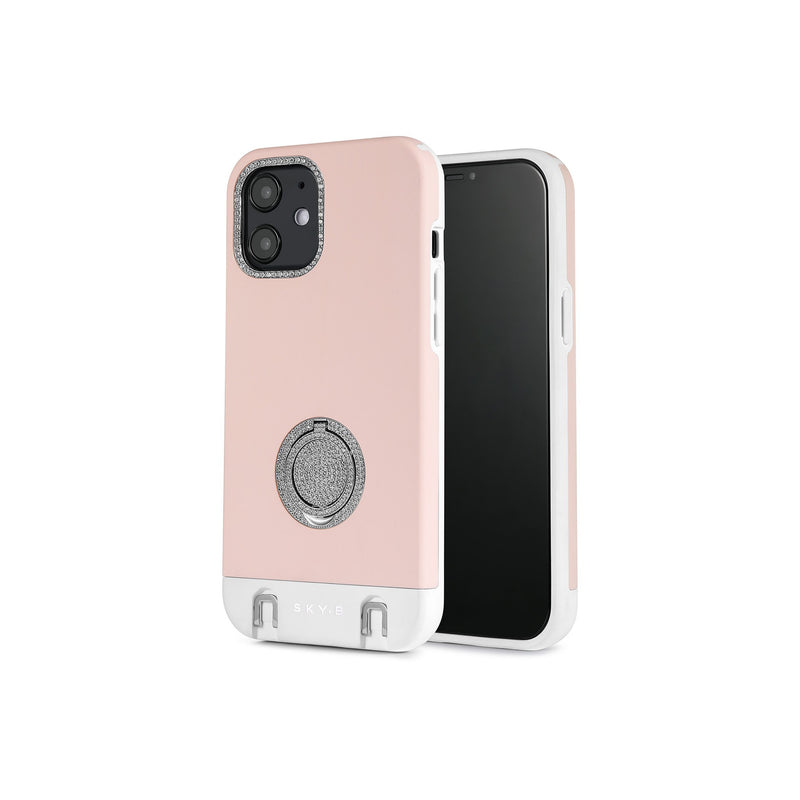 Daydream iPhone Case - White / Light Blue / Pink