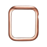 Face view Rose Gold Minimalist Apple Watch Case jewelry