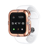 Rose Gold Pav√© Points Apple Watch Case jewelry for Women