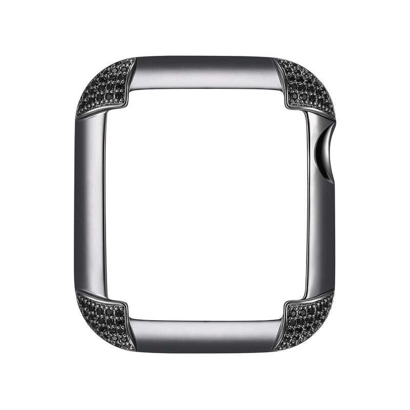 Pavé Corners Apple Watch Case - Black