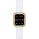 Pavé Corners Apple Watch Case - Gold