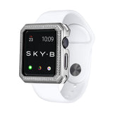 Deco Halo Apple Watch Case - Silver
